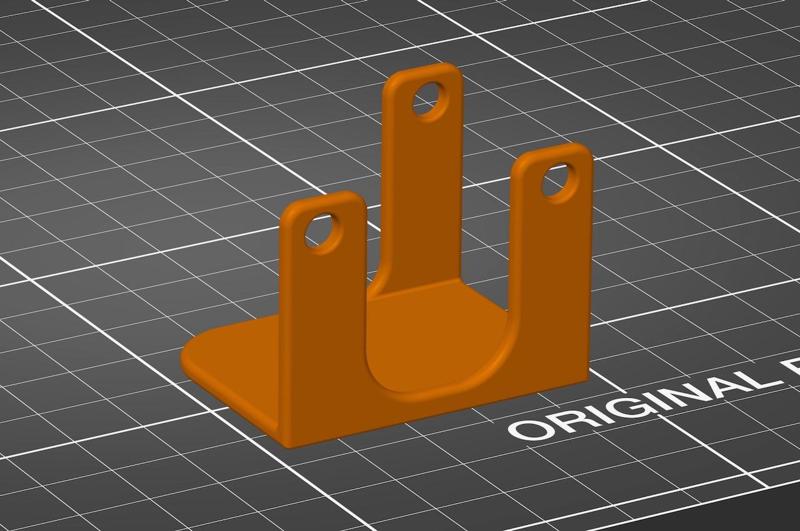 Battery tray for Dlux 2.2 rock crawler rig