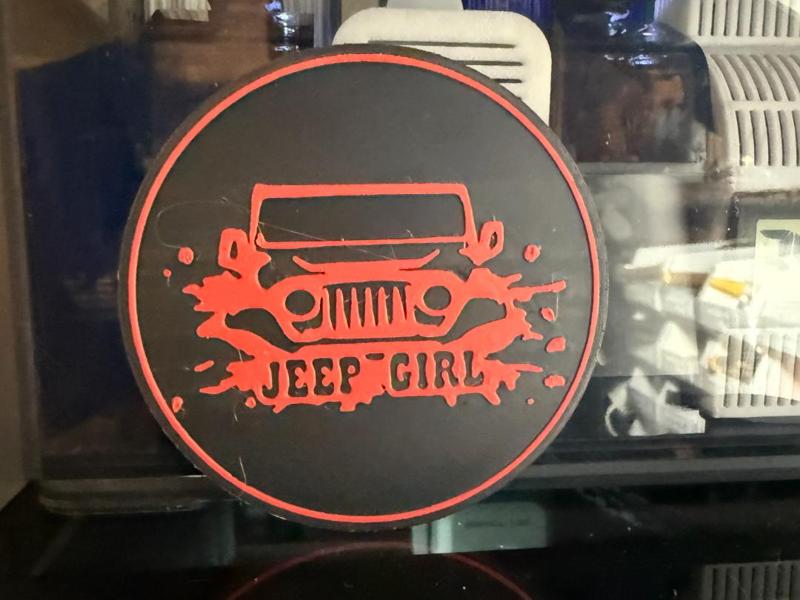 JEEP GIRL COASTER