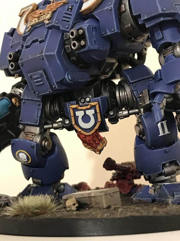 Ultra marines Shield Plate with Lappets