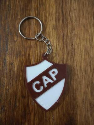 Platense shield keychain