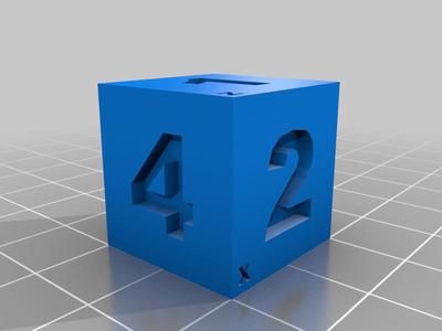 20mm Calibration Dice D6