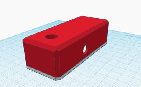 1590a ish for diy guitar effects with jacks and footswitch holes 