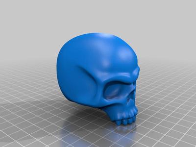 Skull gear knob