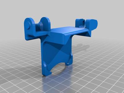Extruder Mount for Drag Chain and Hot End Chain
