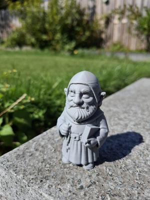 Monk Gnome – Guardian of Wisdom