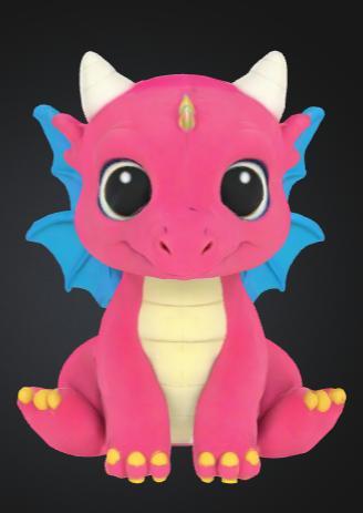 Drakky - Chibi Normal Dragon STL | Zayken 3D