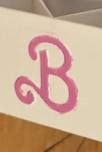 Barbie "B" Letter Logo Only