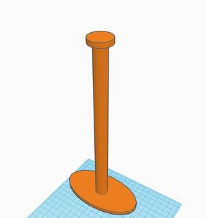 Simple Paper Towel Stand/Holder