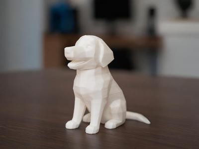 Low poly cute Labrador (sell it!)