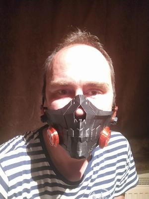 Death Gun Half Mask
