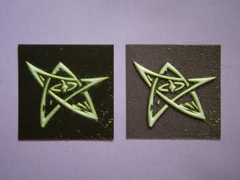 HueForge - Cthulhu Mythos Elder Sign (Derleth) - source included