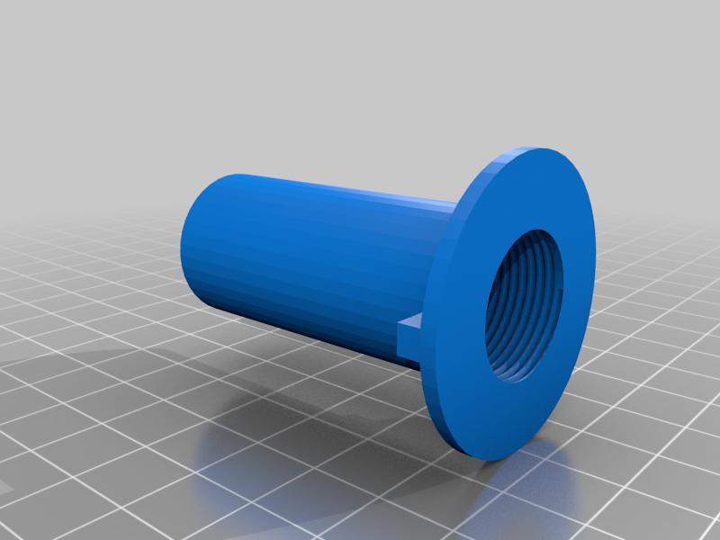 NIV Helmet inlet+outlet port 22mm