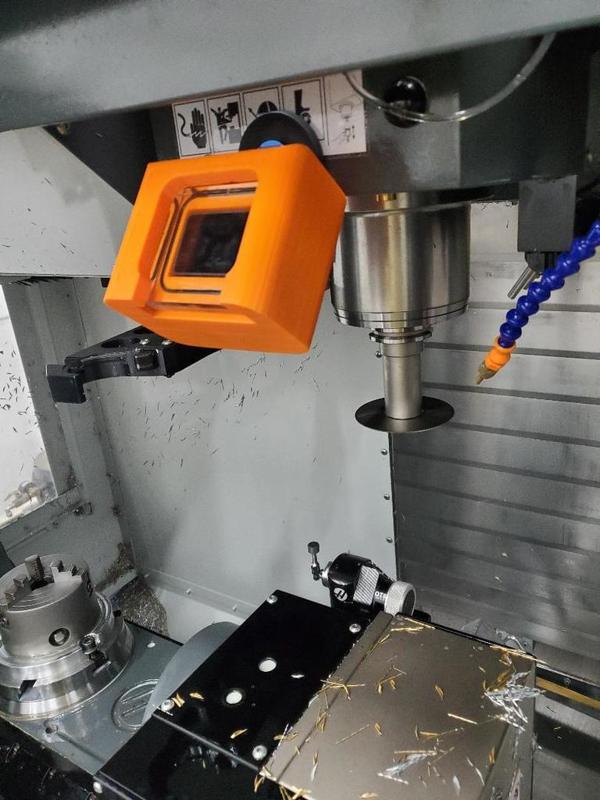 Magnetic Gopro5 waterproof case for machining (aka coolant safe)