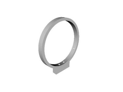 Support de lunette de visée ø 75x250 pour téléscope SKYWATCHER 150x750