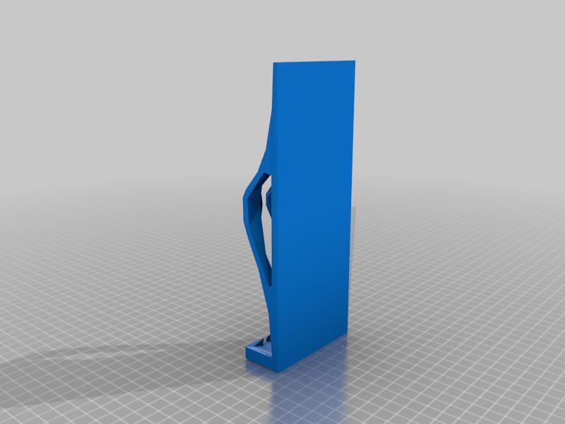 Toothbrush wall mounted holder