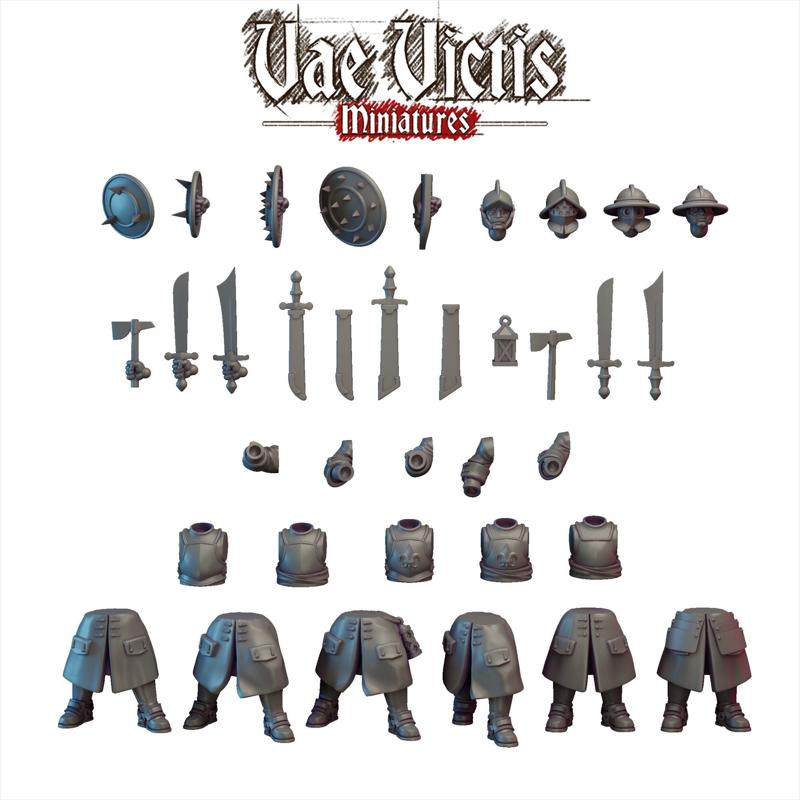 Modular Swords for hire : Vampire Hunters (Infantry) [PRE-SUPPORTED]