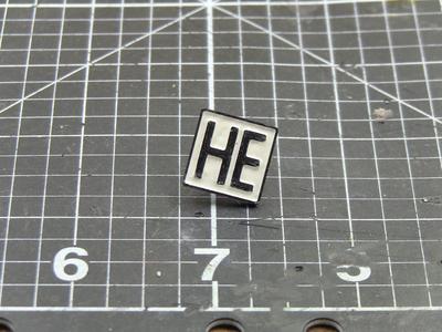 He pronoun enamel pin