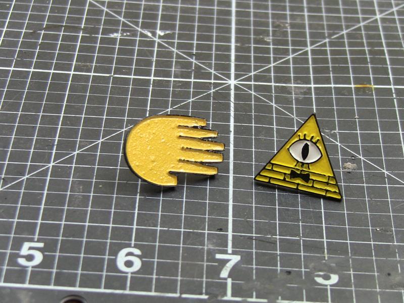 gravity falls enamel pins