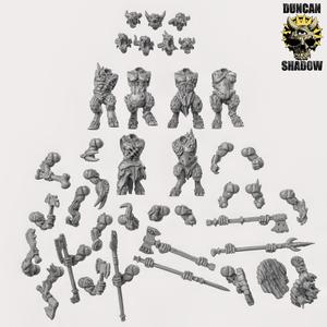PestiGor Plague Beastmen Multipart Kit (Pre Supported)(M)