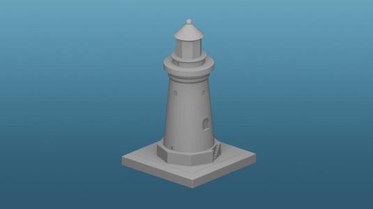 GreebleCity: Lighthouse