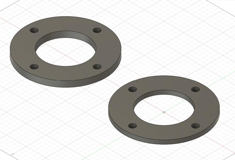 Spurplatte für Trabant Trabbi