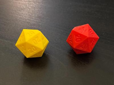 W20 Die with only 20s
