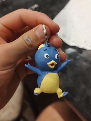 Pablo the Penguin keychain