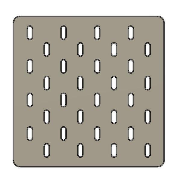 parametric peg board IKEA SKADIS