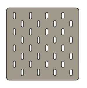 parametric peg board IKEA SKADIS