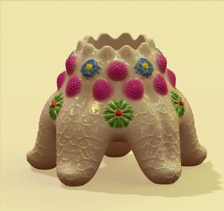 Hippies Pen holder (vase) for Your table