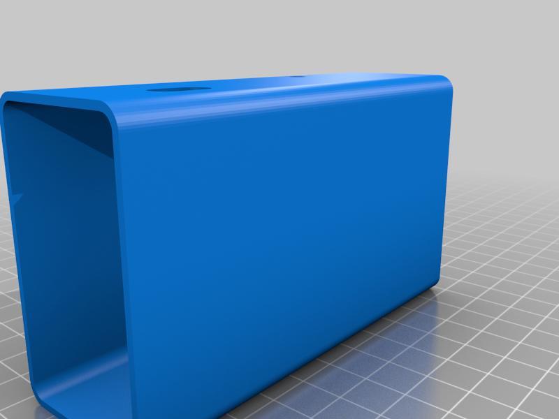 Raspberry Pi 4 case mounted on Original Prusa i3