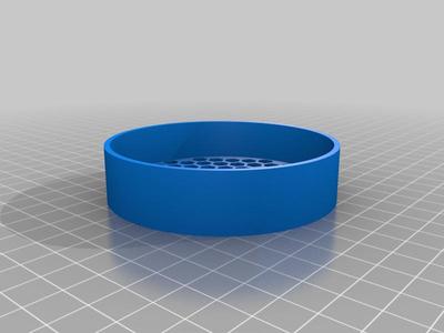 Round soap dish