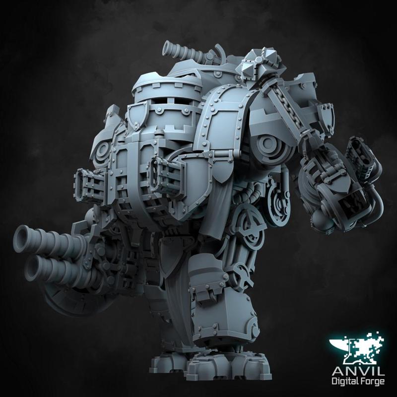 Medieval Modular Mech - Medium Chassis - Anvil Digital Forge Loyalty Reward