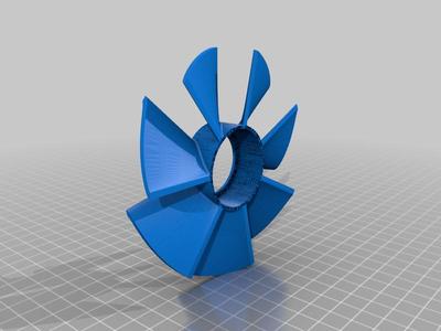 Custom 120mm fan fits 12x25