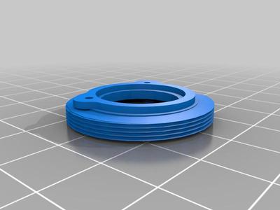 Naked GoPro Autel X-Star ND Filter mount