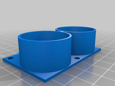 Stern light baffle round