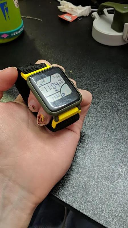 Watch band holder (Customizable, 19mm for Amazfit Bip)   