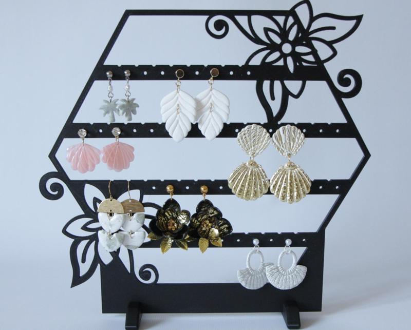 Floral Earring Display Stand