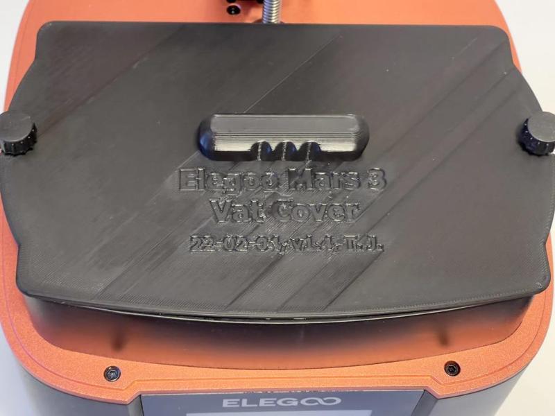 TJ's Vat Cover Plate for Elegoo Mars 3