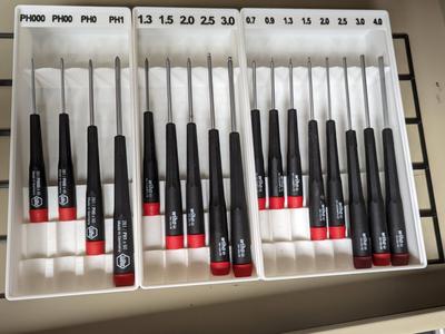 Gridfinity Wiha Precision Screwdriver Holder