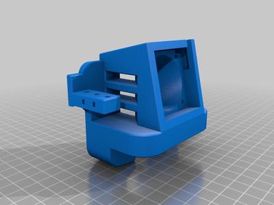 Fan Duct For Ender 2V2 MicroSwiss Direct drive