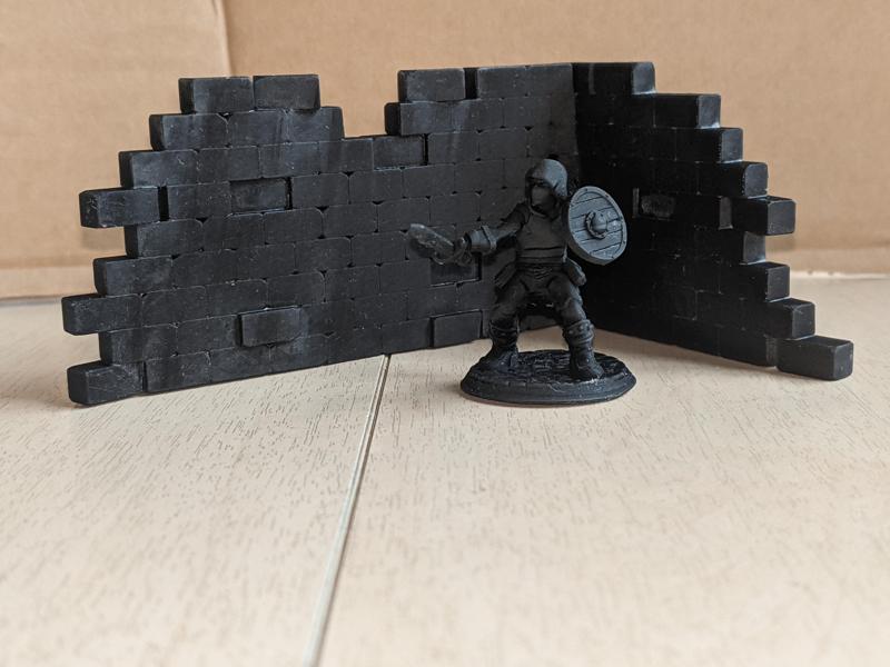 Dungeon Ruins Cornerstone Wall