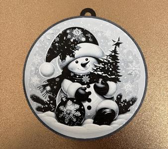 Christmas Snowman Ornament