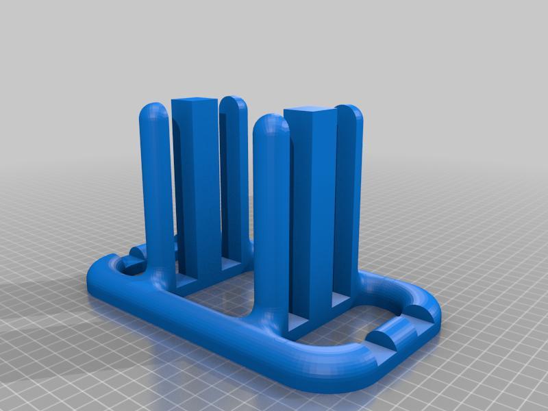 Vertical dual laptop stand