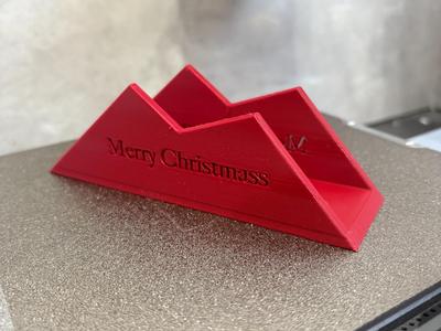 Christmass Tissues Table Holder.