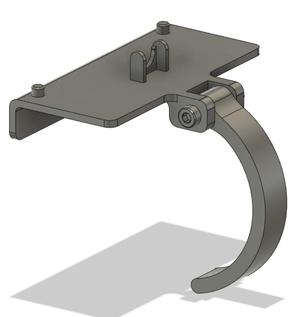 Wii Sensor TV top mount