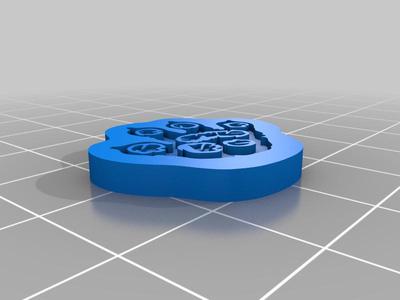 Wickedness tokens for King of Tokyo - Dark Edition
