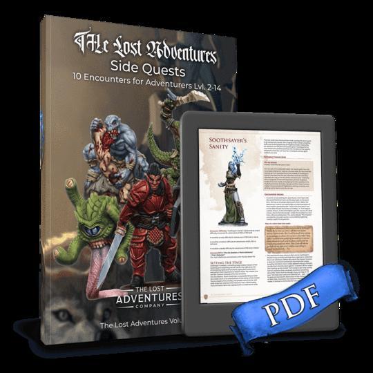 Side Quests: 10 Encounter-Pack (5E-Compatible) [PDF]