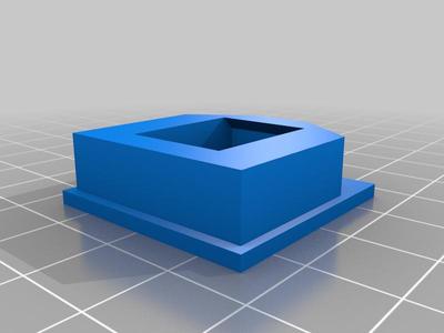 Keystone plate for cable riser 30x30