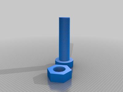 Threaded screw(it works)